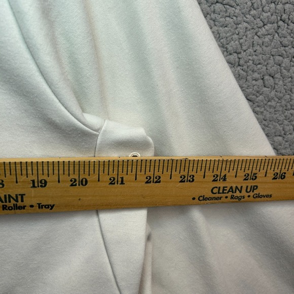 Nike Women's Dri-Fit Training Pullover Hoodie in White Size Medium - Picture 7 of 9